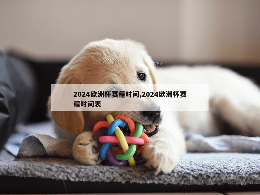 2024欧洲杯赛程时间,2024欧洲杯赛程时间表