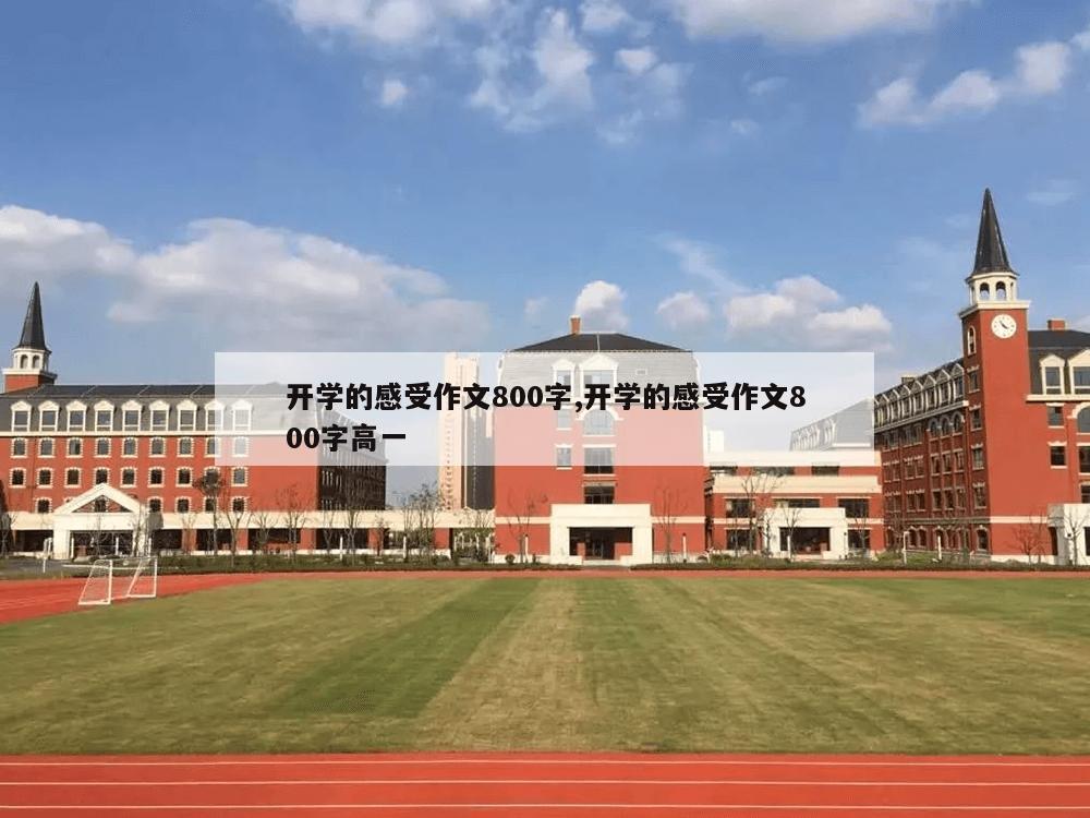 开学的感受作文800字,开学的感受作文800字高一