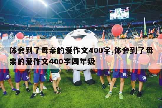 体会到了母亲的爱作文400字,体会到了母亲的爱作文400字四年级